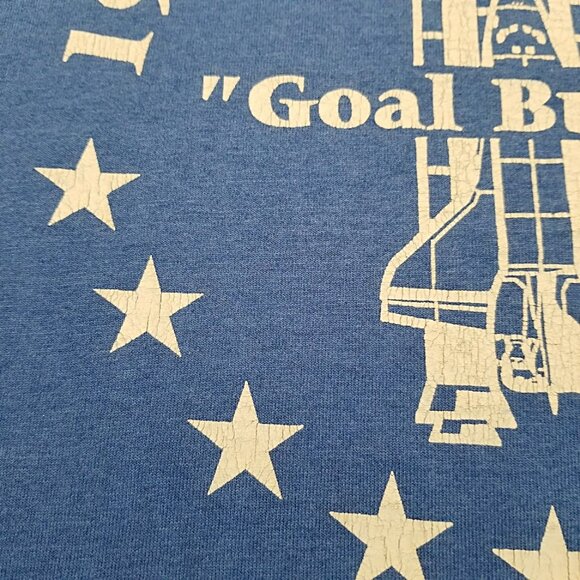 RARE Vintage Martin Marietta Space Shuttle T Shirt Size L UNITED WAY USA Tee - Picture 12 of 15